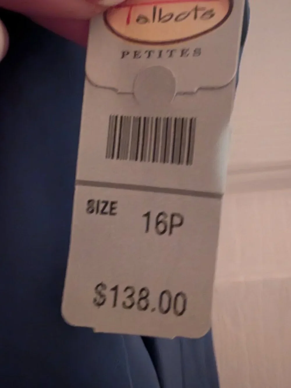 Talbots Petites Blue Ombre Skirt ~ 16P